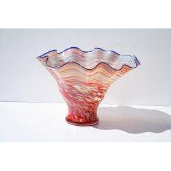 Hand blown Gradient Glass Vase  