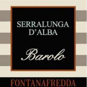  2007 Fontanafredda ASerralungaa Barolo Docg 750ml Grocery 