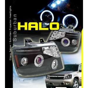   Headlights Black LED Halo Pro Headlights 2007 2008 07 08 Automotive