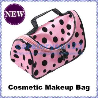 Circle Cosmetic Makeup Dot Hand Case Fashion Bag Colors  