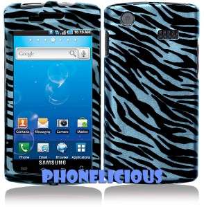 Fit SAMSUNG CAPTIVATE Galaxy S Cover Case BLUE ZEBRA  