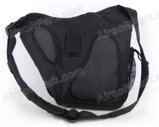 Tactical Utility Shoulder Backpack Bag Pouch Ver 2 Black  