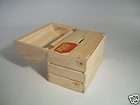 unfinished wooden bank red toolbox red tool box piggy bank
