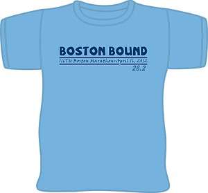 Boston Marathon Qualifier T Shirt Boston Bound  