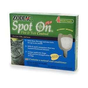   Spot On Plus Flea Control for Cats and Kittens  4 doses