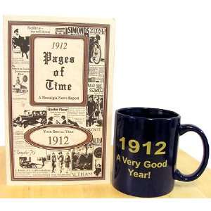  100th Birthday Idea   1912 Mug & Book