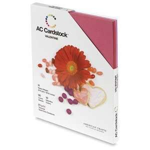  AC Cardstock Paper Packs   8frac12; x 11, Valentine Colors 