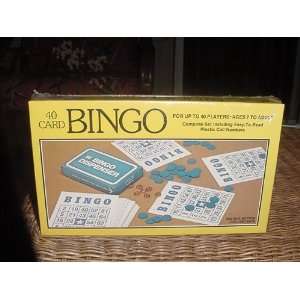  40 Card Bingo Toys & Games