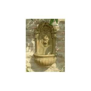 Deluxe Lion Head Wall Water Fountain 