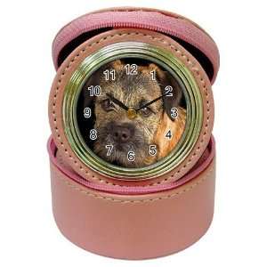border terrier 3 Jewelry Case Clock M0665
