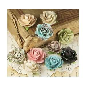   Rose Paper Flowers 1.25 10/Pkg; 3 Items/Order Arts, Crafts & Sewing