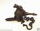 Rare Antiques Brass Hanging Oil Lamp Chain Bird India 2