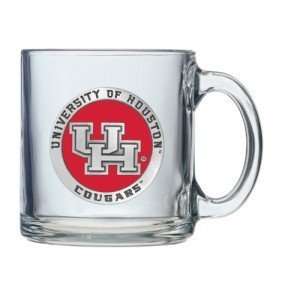 Houston Cougars Logo Clear Coffee Mug