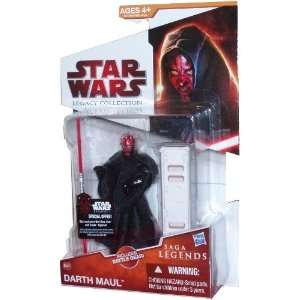   with Hooded Black Cloak and Red Double Bladed Lightsaber Toys & Games