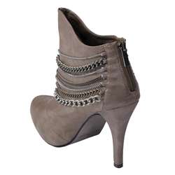 Anne Michelle by Journee Womens Chain High Heel Boots  