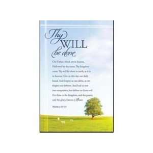  Bulletin Thy Will Be Done/Lords Prayer (Package of 100 