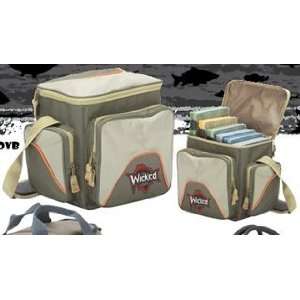 Wicked Gear Vertical Tackle Bag w/4 TIS Boxes  Sports 