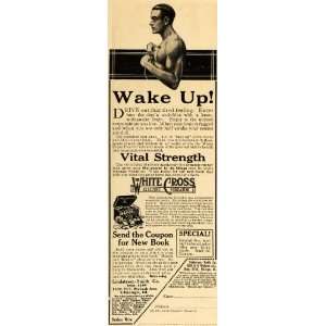 1916 Ad Lindstrom Smith White Cross Electric Vibrator   Original Print 