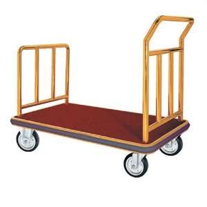  AARCO FB   X Four Wheeled Handtruck with Red Carpet Finish 