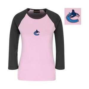  Majestic Club Collection Vancouver Canucks Womens 3/4 