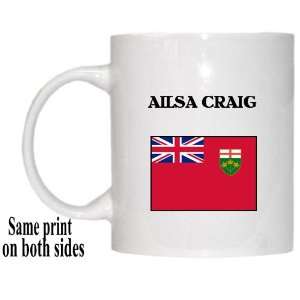    Canadian Province, Ontario   AILSA CRAIG Mug 