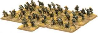   Platoon Afrika with 3 Squads Flames of War GE747 Germany 