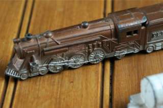 Vintage Tootsie Toy Die Cast Locomotive & Milk Tank Train Car  
