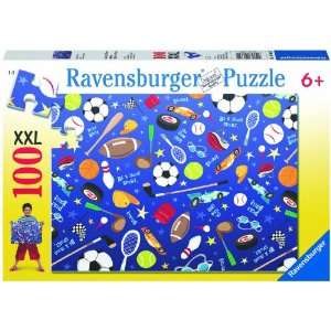  Sports Galore 100 Piece Puzzle Toys & Games