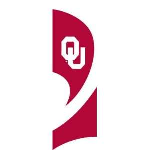 Oklahoma Sooners Tall Team Flag From Party Animal  Sports 