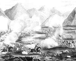 The Battle of Sacramento   Currier and Ives