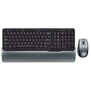 Logitech Cordless Keyboard and Mouse S520   French  Wireless,Computer 