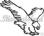 EAGLE Raptor, Bird of Pray, Vinyl Sticker, Window Decal
