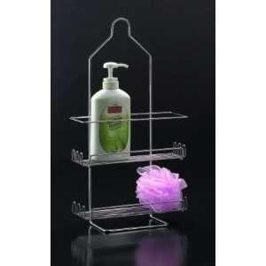  Three Tier Deluxe Shower Caddy with Shelves Beige
