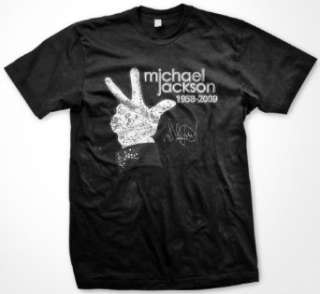  Michael Jackson Glove Memorial T Shirt Clothing