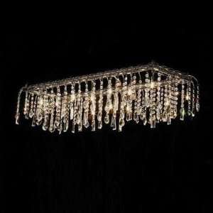   Chandelier Light Lamp w Crystal Ceiling Light