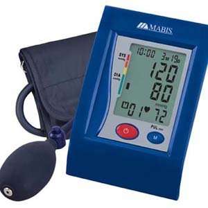  Mabis 04 391 006 Semi Automatic Digital Blood Pressure Arm Monitor 