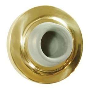   WB238 Concave Flush Bumper 23 8 Diam Solid Brass Oil Rubbed Bronze