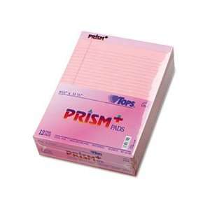   Writing Pads, Legal Rule, Ltr, Pink, 50 Sheet Pads,