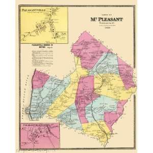  MT. PLEASANT NEW YORK (NY) LANDOWNER MAP 1868