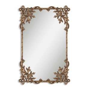 Uttermost 28.3 Inch Florentia Wall Mounted Mirror Lightly 