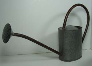 New Vintage Style Tin Watering Can with Long Spout 844557006364  