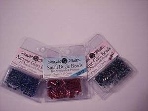 MILL HILL PREPACKAGED BEADS ASSORTED SIZES & STYLES CHOOSE  