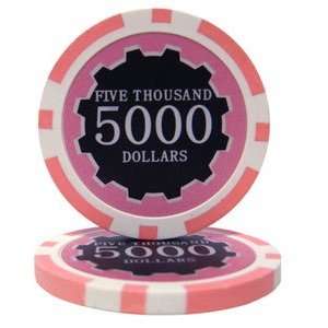  14 Gram Eclipse Poker Chips $5000