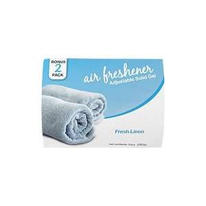  Air Freshener Fresh Linen   Adjustable Solid Gel, 2 pack 