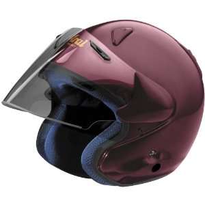   Helmet Category Street, Primary Color Red, Helmet Type Open face