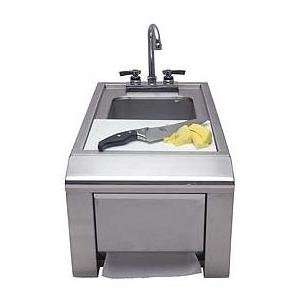  Alfresco Prep And Wash Sink With Towel Dispenser Patio 