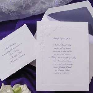  Heart Wedding Invitations T365 (QTY 100) Health 