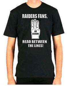 CHARGERS HATE RAIDERS FUNNY FOOTBALL SAN DIEGO SHIRT  