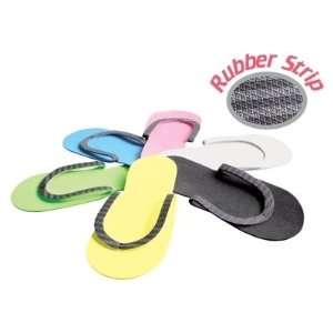  Slip Resistant Pedicure Thong Slippers 48 Pairs 
