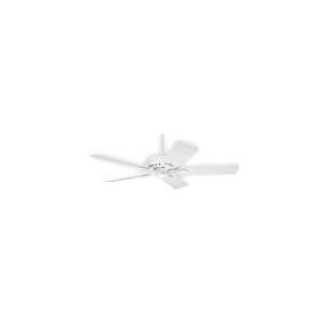  HUNTER 28415 Ceiling Fan,52 In,White/Bleached Oak